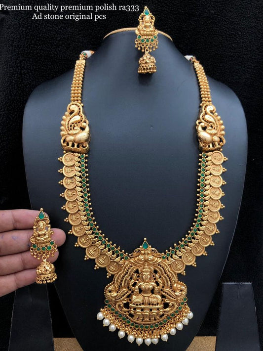 Nakshtara Super Gold Bling Necklace Set