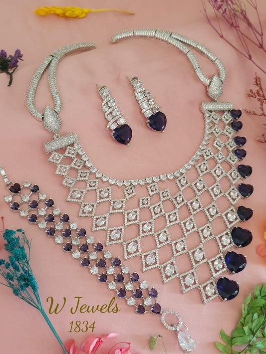 Karuna Diamond Layer Original Look Necklace Set